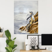 Morgan van het Zee Poster (Thuiskantoor)