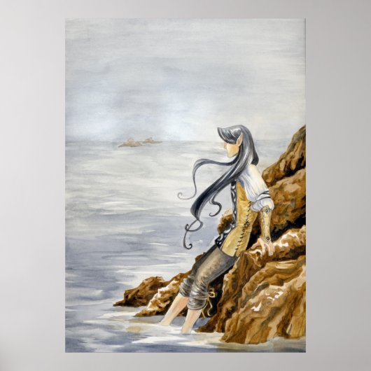 Morgan van het Zee Poster (Voorkant)