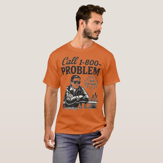 Morgan Wallen 1-800-PROBLEM T-shirt (Voorkant volledig)
