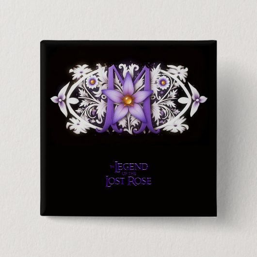 Morgana Fantasy Flower Button (Voorkant)