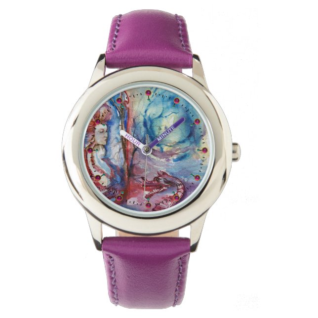 MORGANA LE FAY Artrurian Legends Waterverf Horloge (Voorkant)