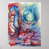 MORGANA/Magic/Mystery Pink Blue Fantasy Poster (Voorkant)