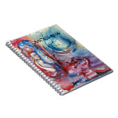 MORGANA / Magie en Mysterie , Roze Blauwe Fantasie Notitieboek (Rechterzijde)