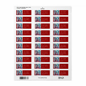 MORGANA / Magie en Mystery , Roze Blauwe Fantastis Etiket (Full Sheet)