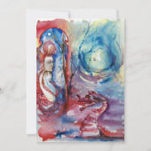 MORGANA, roze blauw Kaart (Voorkant)