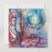 MORGANA , roze blauw Kaart (Voorkant)