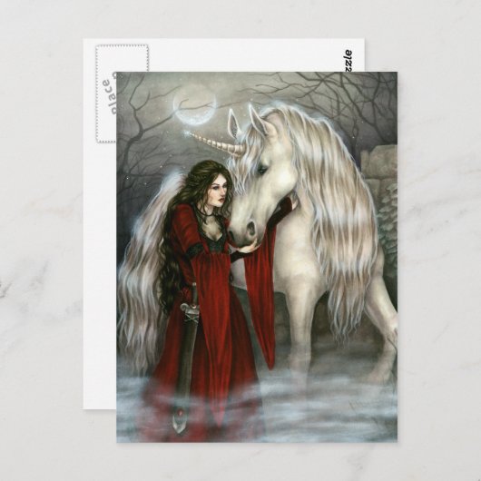 Morgana's geheim briefkaart (Voorkant / Achterkant)