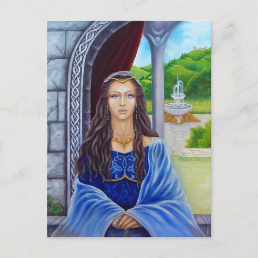 Morgane, prêtresse d'Avalon Briefkaart (Voorkant)