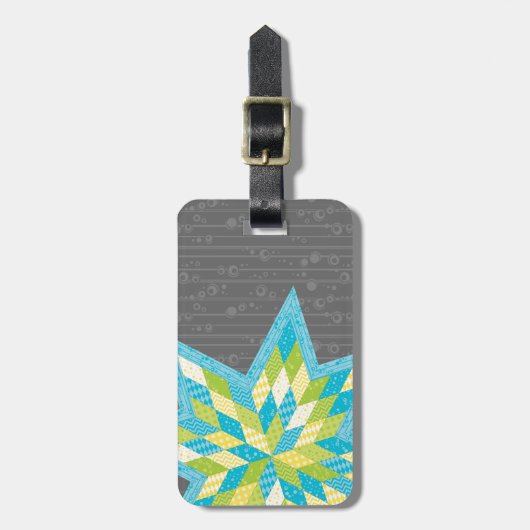 Morgan's Star Bagagelabel (Voorkant verticaal)