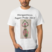 Morgantown Pagan Pride 2017 T-shirt (Voorkant)