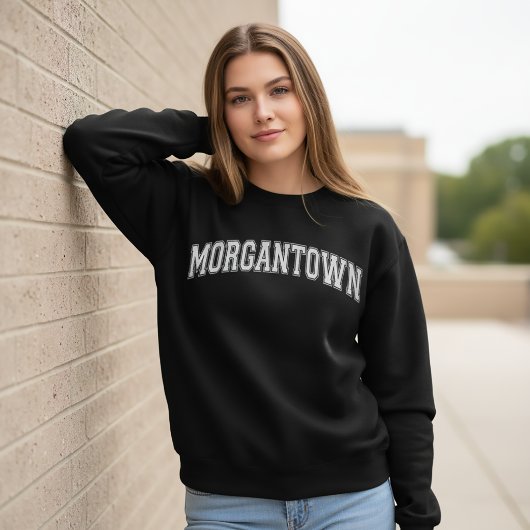 MORGANTOWN Universiteit-Style Amerika College Trui