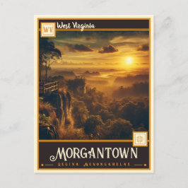 Morgantown, West Virginia | Briefkaart