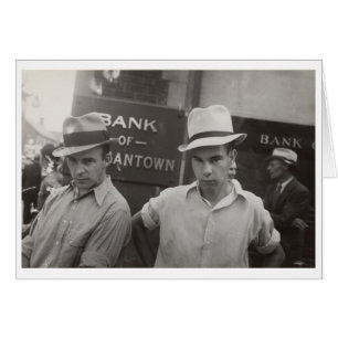 Morgantown West Virginia door Walker Evans Card