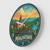 Morgantown West Virginia Grote Klok (Hoek)