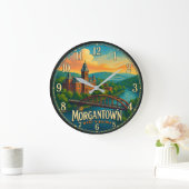 Morgantown West Virginia Grote Klok (Huis)
