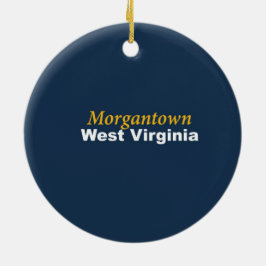 Morgantown, West Virginia Ornament