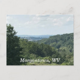 Morgantown WV Photo Mountains Briefkaarten
