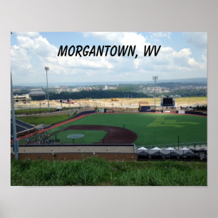 Morgantown WV van de Posters van het Baseball Fiel
