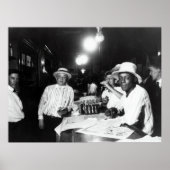 MORGEN BEGINT HET VERBOD VAN 1920 - SALOON POSTER (Voorkant)