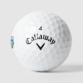 Morgen begint vandaag golfballen (Logo)