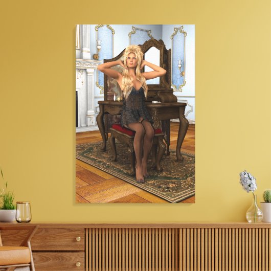 morgen canvas afdruk (Insitu (Woonkamer))