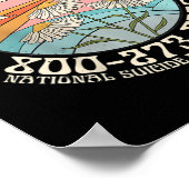 Morgen heb je Nationale Zelfmoordpreventie nodig. Poster (Hoek)