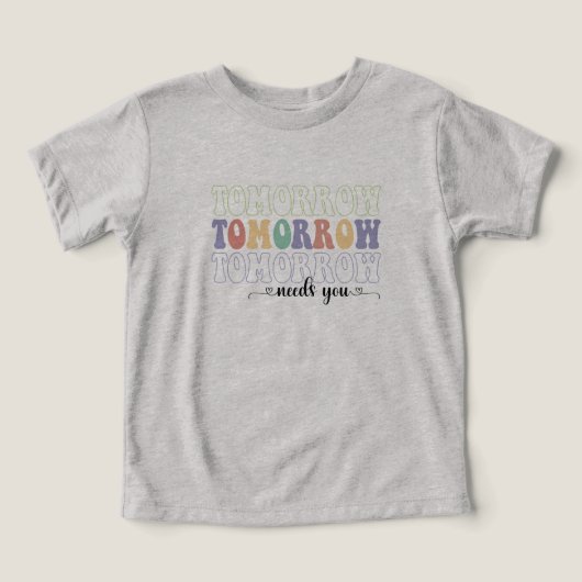 Morgen heb je nodig (Design voorkant)