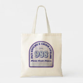 Morgen hebt u 988 nationale zelfmoordpreventie nod tote bag (Achterkant)