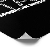 Morgen hebt u geestelijke gezondheid nodig poster (Hoek)