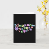 Morgen heeft je nodig - Suicide Awareness Flowers Kaart (Gele Bloem)