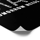 Morgen heeft je zelfmoordpreventie nodig v2 poster (Hoek)