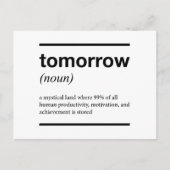 Morgen Inspirerend ontwerp Briefkaart (Voorkant)