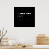 Morgen Inspirerend Poster (Keuken)