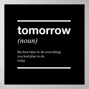 Morgen Inspirerend Poster