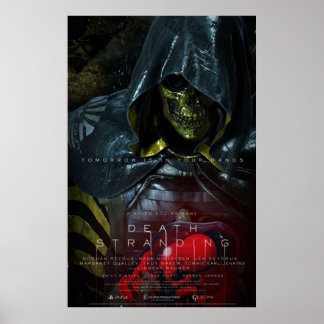 Morgen is de dood van je hand in je hand. poster