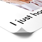 Morgen is een andere dag... poster (Hoek)