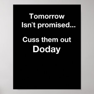 Morgen is niet beloofd... poster