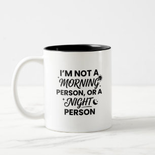 Morgen Koffie Liefhebber Mok Twee Tinten Plezier