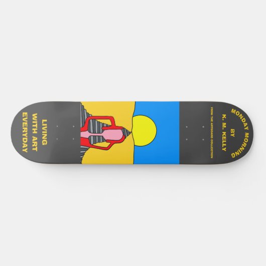 MORGEN MAANDAG - PERSOONLIJK SKATEBOARD (Horizontaal)