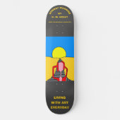 MORGEN MAANDAG - PERSOONLIJK SKATEBOARD (Voorkant)