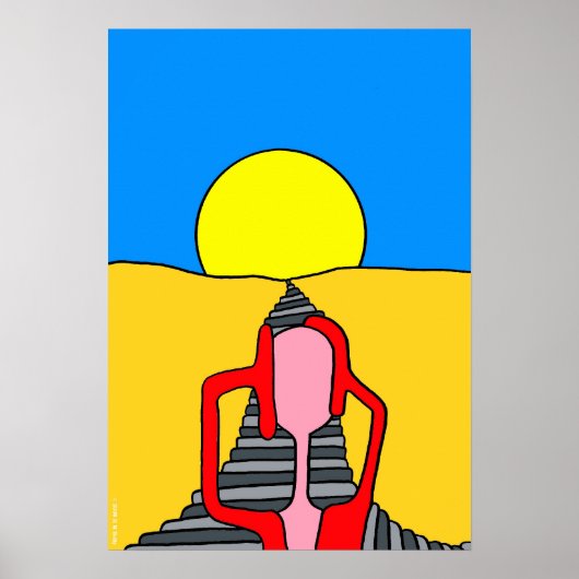 MORGEN MAANDAG. POSTER (Voorkant)