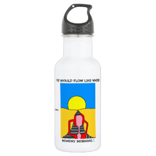 MORGEN MAANDAG. WATERFLES 