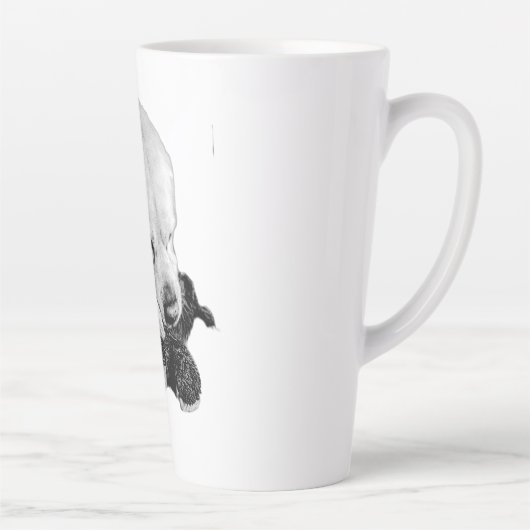 Morgen met mijn Speelgoed Latte Mok (Rechts)