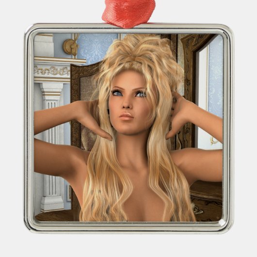  morgen metalen ornament (Voorkant)