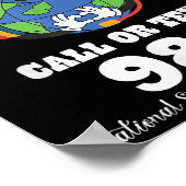 Morgen moet je 988 nationale zelfmoordpreventie poster (Hoek)