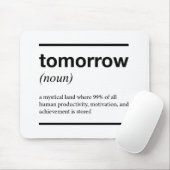 Morgen mousepad muismat (Met muis)