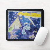 Morgen nooit bekend-mousepad muismat (Met muis)