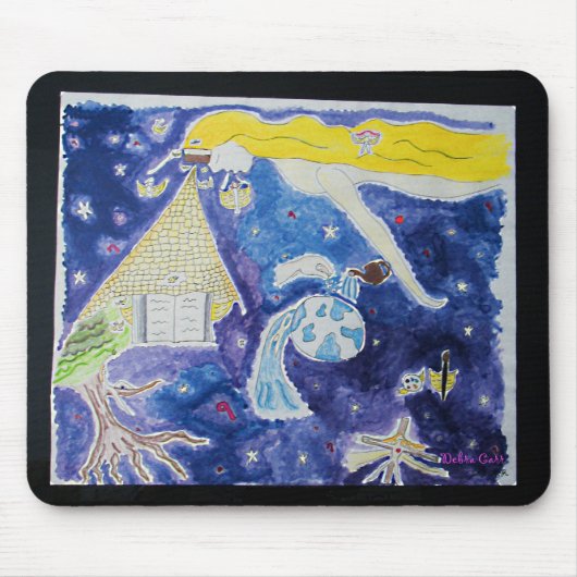 Morgen nooit bekend-mousepad muismat (Voorkant)