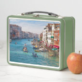 MORGEN OP DE GRAND CANAL Metal Lunchbox (In situ)