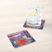 Morgen op de weg, shine kartonnen onderzetters (Insitu)